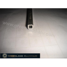 Aluminium Profile Tilt Rod for Vertical Blind Anodised Silver Hollow Square Style